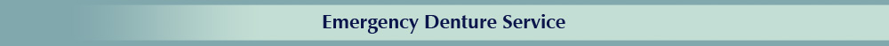 denture repair service